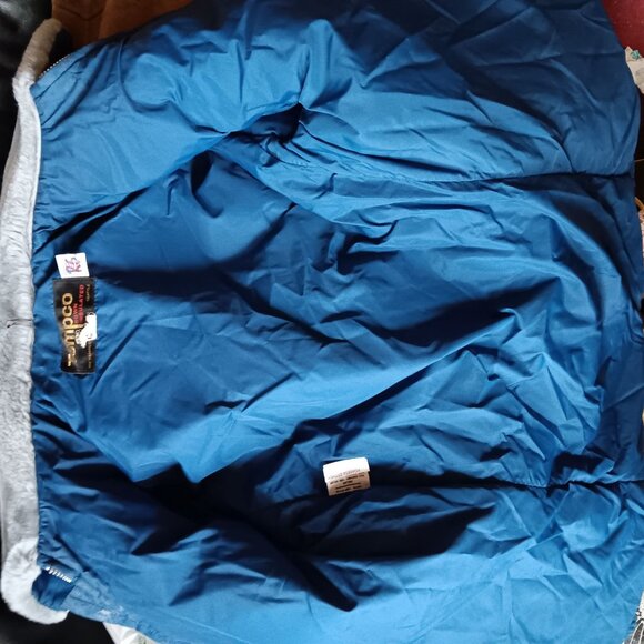 Men's Small Vintage Jacket Tempco Down Insulated Blue Quilted Seattle 38 Puffer - Picture 10 of 11